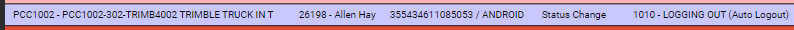 Automatic Log Out