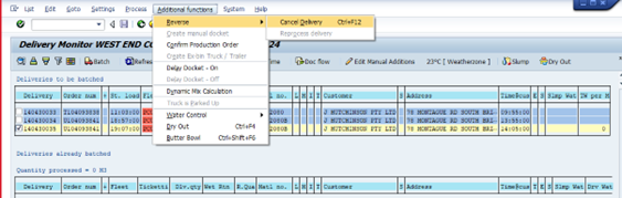 SAP Reverse and Cancel