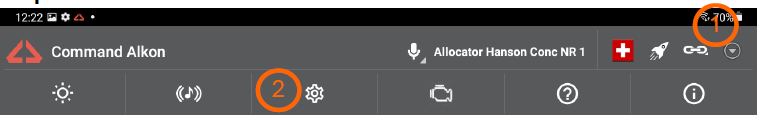 Settings Menu