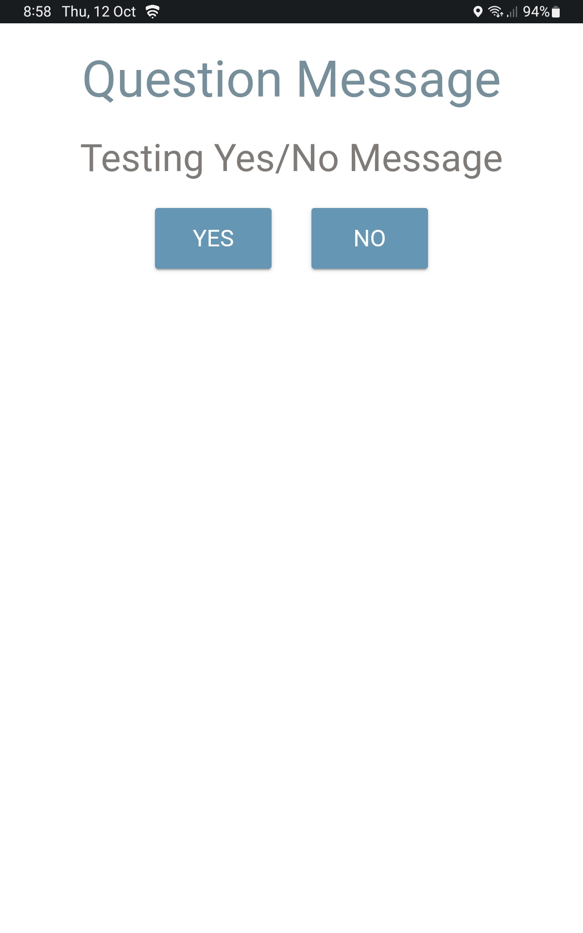 Boolean Messages